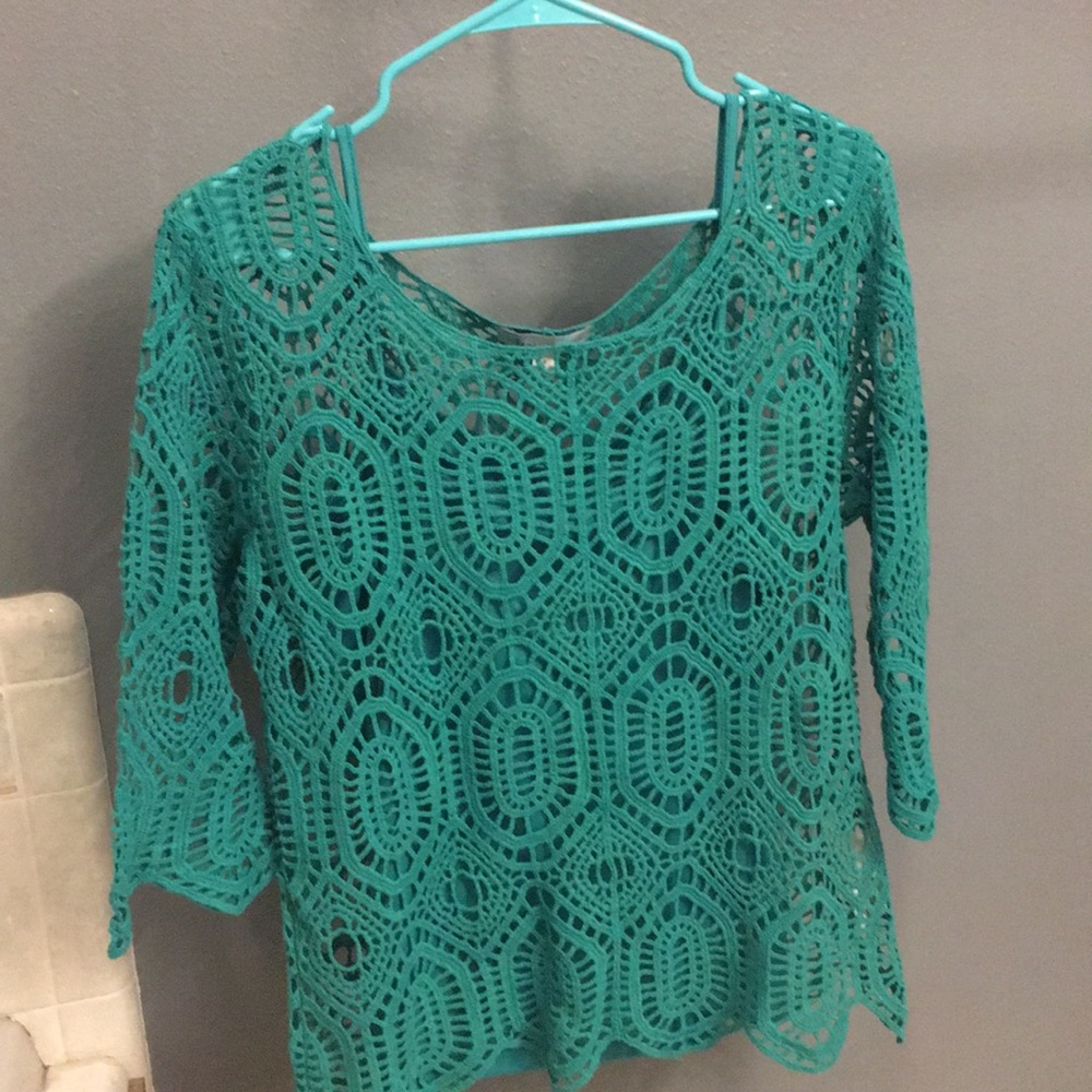 Lace Shirt w/ camisole